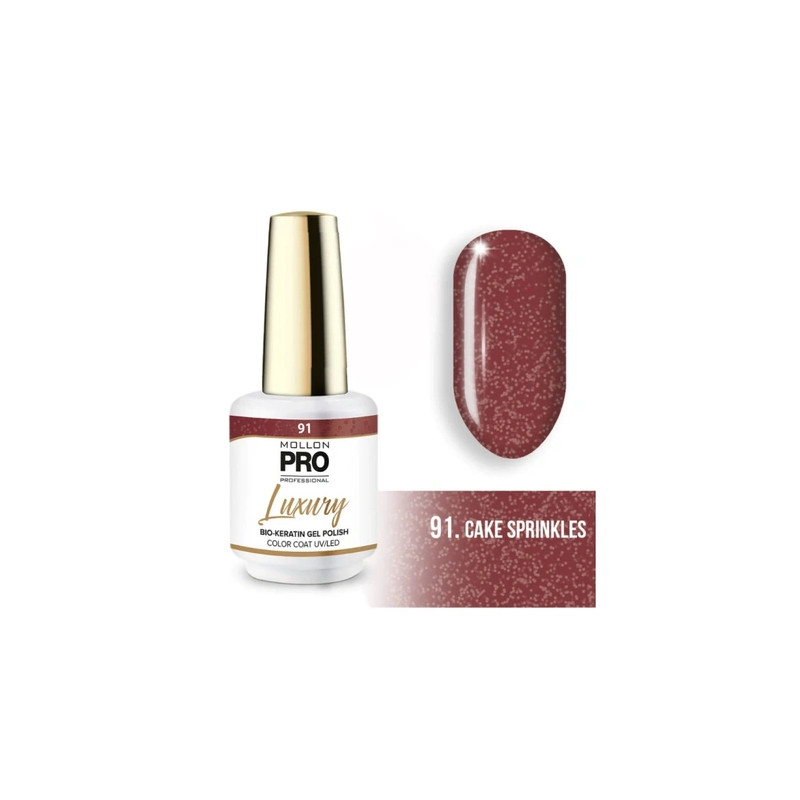 Mollon Pro Mol Luxury 91 - Semi-Permanent Cake Sprinkles, 8ml