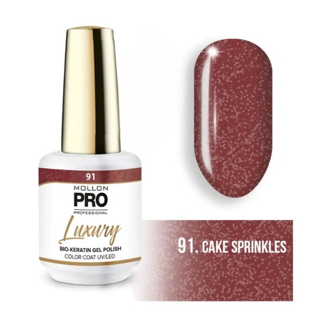 Mollon Pro Mol Luxury 91 - Semi-Permanent Cake Sprinkles, 8ml