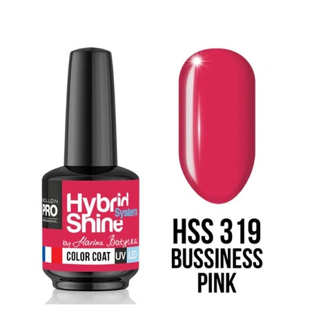 Mollon Pro Mol Hss 2/319 - Semi-Permanent Hybrid Shine Nail Polish, 8ml