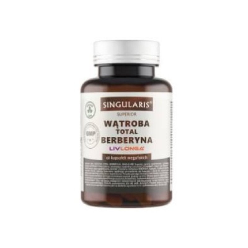 Singularis Superior Liver Total Berberine 60 Capsules