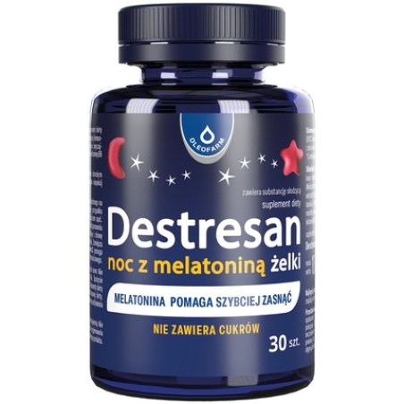 Oleofarm Destresan Night Gummies With Melatonin, 105g