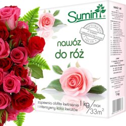 Sumin Fertilizer for Roses 1kg Optimal Composition for Lush Flowering
