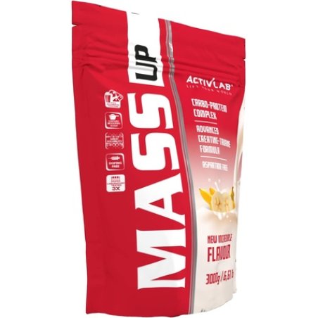 Activlab Mass Up High-Calorie Weight Gainer Protein Powder with Whey 3kg