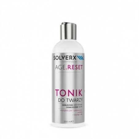 SOLVERX Age.Reset Face Tonic Microbiome Rebuilding and Rejuvenation