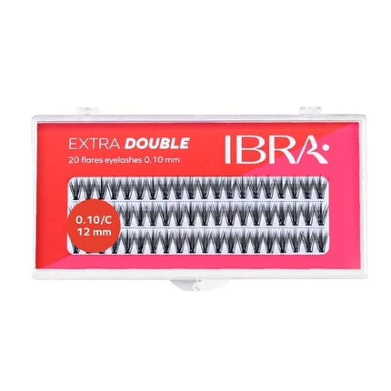 Kepki Extra Double Knot-Free C 0.10 12mm Eyelash Extensions