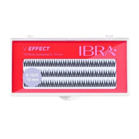 V Effect Eyelash Clusters 12mm 120 Pieces Ibra