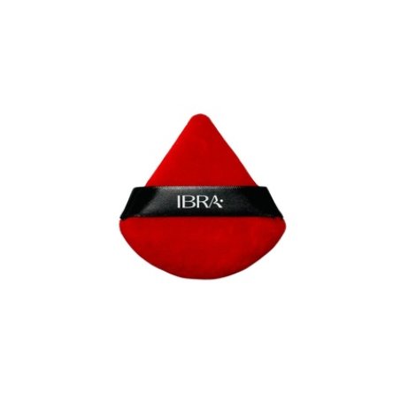 Ibra Makeup Triangle Powder Puff - Red
