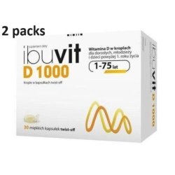 Ibuvit D 1000 Vitamin 30 Capsules