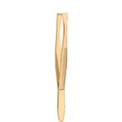Donegal Gold Straight Tweezers 1090 - Perfect For Precise Grooming