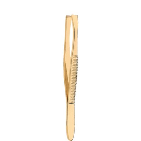 Donegal Gold Straight Tweezers 1090 - Perfect For Precise Grooming