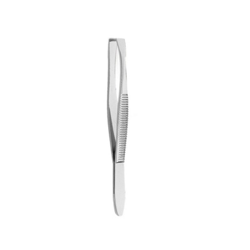 Donegal Straight Cosmetic Tweezers Silver 1091