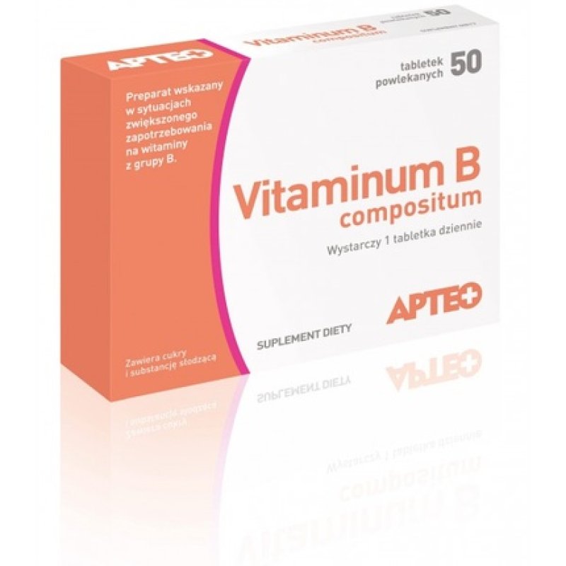 Apteo Vitamin B Compositum 50 Tablets - Long-Term Validity