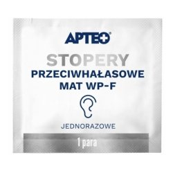 Apteo Care Noise Stoppers - Mat Wp-F, 2 Pieces, Long Term Validity