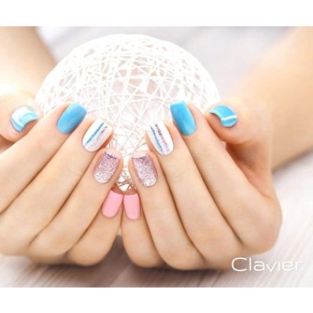 CLAVIER UV Nail Polish Rubber Base Manicure and Pedicure 10ml Candy