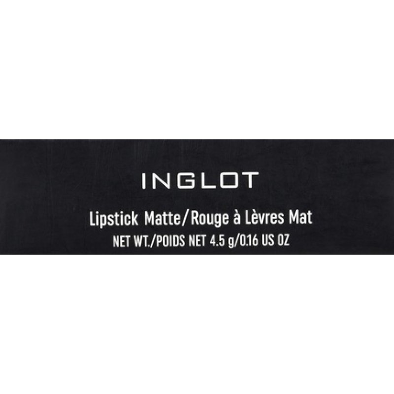 Inglot Matte Lipstick Enriched with Vitamin E, Avocado and Macadamia Oil Formula 4.5g 446