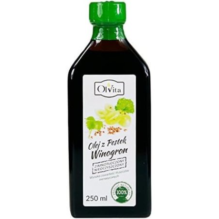 Raw Grape Seed Oil Unrefined Cold Pressed 250ml