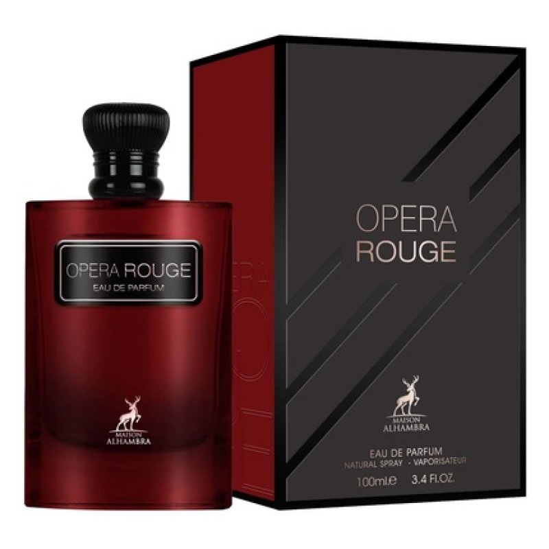 Maison Alhambra Opera Rouge Eau De Parfum Spray 100ml 3.4 Oz - Playful Blend