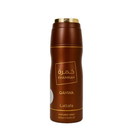 Lattafa Unisex Khamrah Qahwa Body Spray 6.7 oz Fragrances