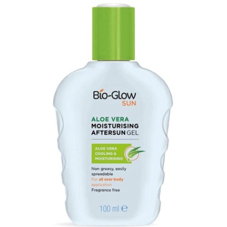 Bioglow Bioglow Aftersun Gel Aloe Vera 100ml - Cooling & Moisturising, Non Greasy, Fragrance Free