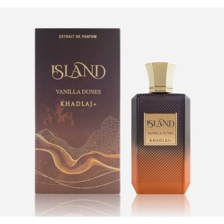 Khadlaj Island Vanilla Dunes 100ml Extrait De Parfum Spray - Warm Spicy Bourbon