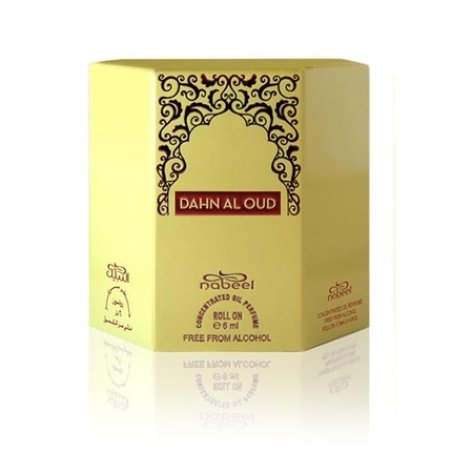 Nabeel Perfumes Dahn Al Oud Concentrated Roll-On Oil Alcohol-Free 6 x 6ml - Pack of 6