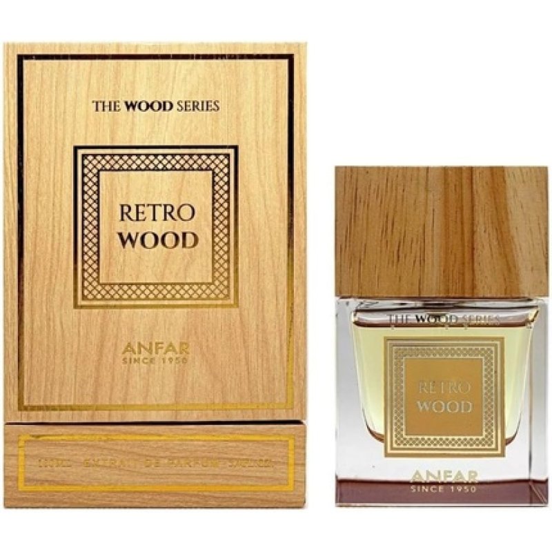 Anfar Retro Wood Extrait De Parfum Spray for Unisex 3.4 Oz