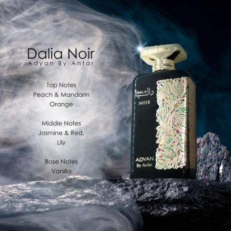 Adyan Dalia Noir Extrait De Parfum for Women - Original Fragrance from Dubai