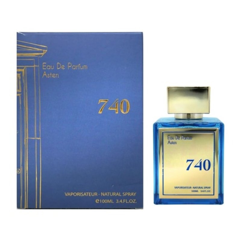 Asten 740 Eau De Parfum 100ml 3.4oz Original Arabian Fragrance from Dubai - Unisex Long Lasting Floral and Fresh