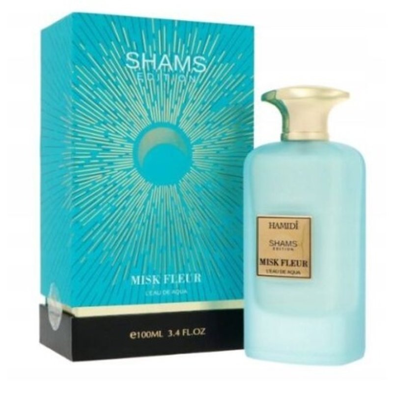 Hamidi Shams Misk Fleur L'eau de Aqua Parfum Eau de Parfum 100ml