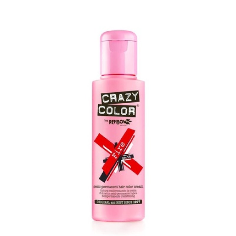 Renbow Crazy Color 4x100ml. 56 Fire Hair Colour
