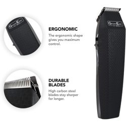 GroomEase by Wahl Battery Operated Multigroomer with 3 Interchangeable Heads and 4 Attachment Combs - 90 Minute Runtime