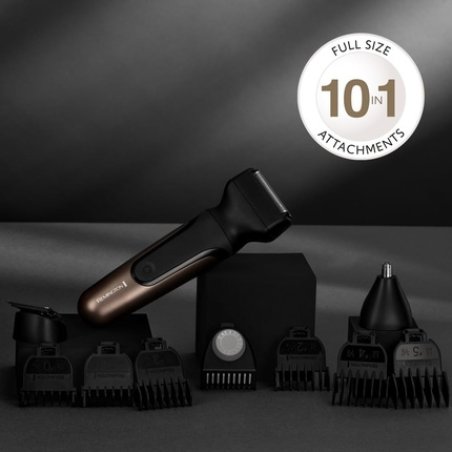 Remington 43321560100 body groomer/shaver Black, Grey