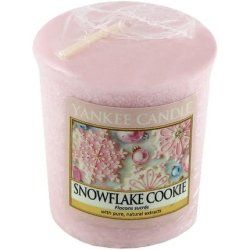 Yankee Candle Sampler Votive Candle Snowflake Cookie