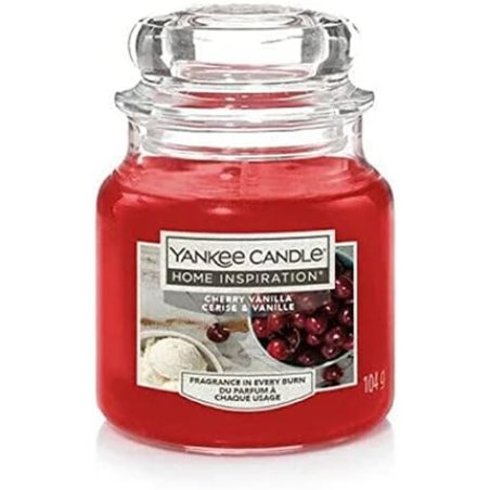 Yankee Candle Cherry Vanilla Scented Candle 104g