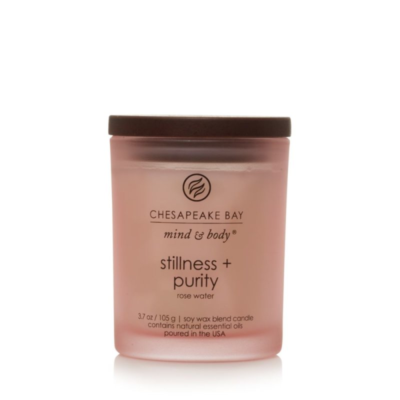 Chesapeake Bay Stillness & Purity bougie en cire Cylindre Rose 1 pièce(s)