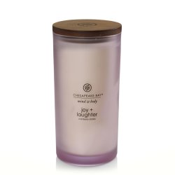 Chesapeake Bay Joy & Laughter bougie en cire Cylindre Violet 1 pièce(s)