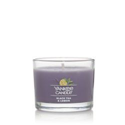 Yankee Candle Black Tea & Lemon bougie en cire Cylindre Black tea (leaf), Citron Violet 1 pièce(s)
