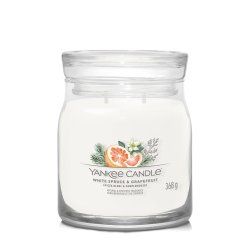 Yankee Candle White Spruce & Grapefruit wax candle Cylinder 1 pc(s)