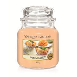 Yankee Candle Mango Ice Cream Medium Jar (Mittel) wax candle Cylinder Banana, Berries, Mango, Orange, Pineapple,