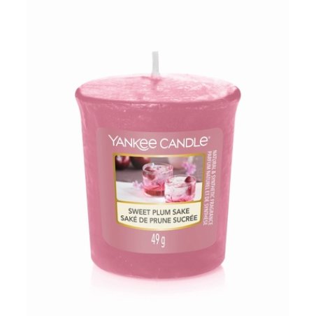 Yankee Candle Votive Candle Sweet Plum Sake 49g Scented Candle Sampler