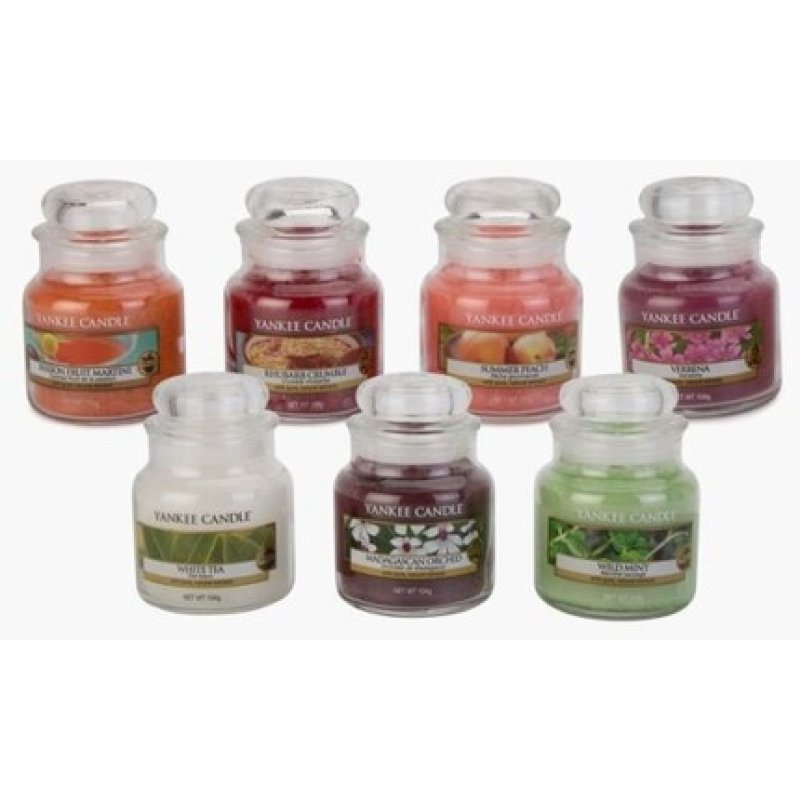 Yankee Candle Scented Small Glass Jar Candles 104g