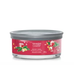 Yankee Candle 1743363E wax candle Round Fruity Red, Silver 1 pc(s)