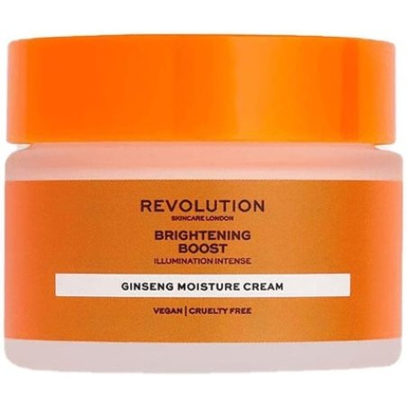 Revolution Skincare Brightening Boost Ginseng Moisture Cream 50ml - Vegan