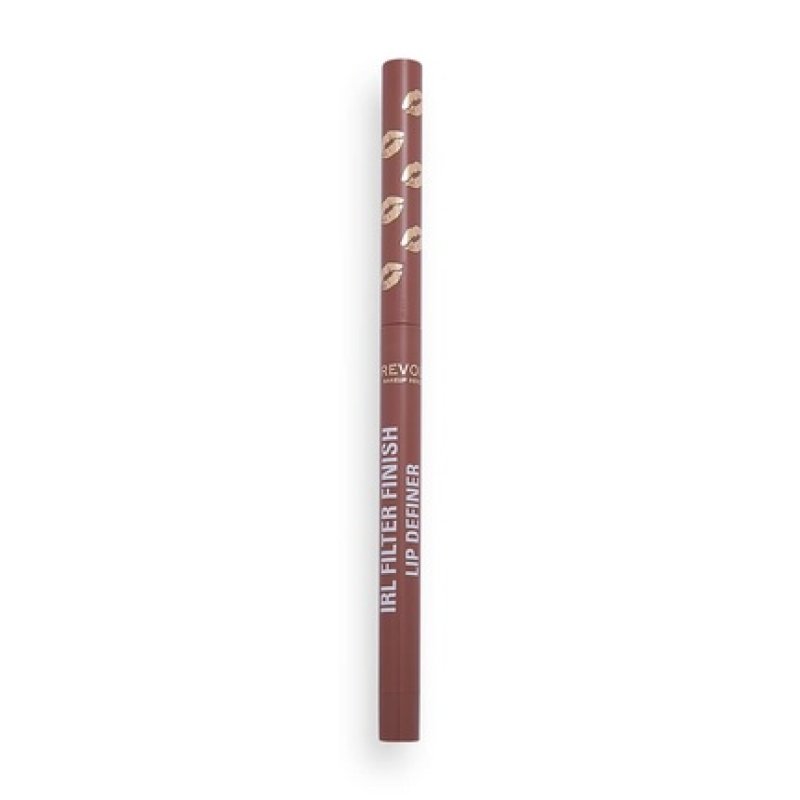 Makeup Revolution IRL Filter Finish Lip Liner Definer Frappuccino Nude Waterproof Long Lasting Set with Matching