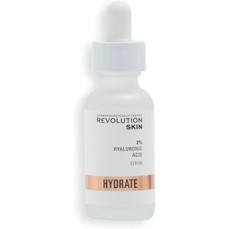 Revolution Beauty London Skincare Hyaluronic Acid Serum 2% Solution Fragrance Free 30ml