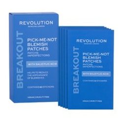 Revolution Skincare Pick-Me-Not Blemish Patches Salicylic Acid 60 Pcs - Cleansing Patches For Problematic Skin