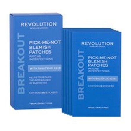 Revolution Skincare Pick-Me-Not Blemish Patches Salicylic Acid 60 Pcs - Cleansing Patches For Problematic Skin
