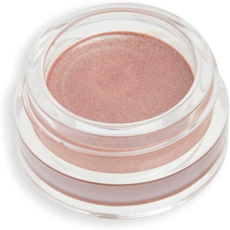 Makeup Revolution Mousse Shadow Creamy Colour for Cheeks and Eyes Whipped Lightweight Formula Cream-to-Powder Rose Gold