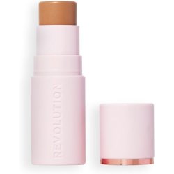 Revolution Skin Silk Bronzer Stick Buildable Color for Cheek, Eye, & Lip