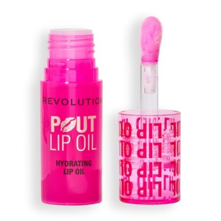 Revolution Pout Lip Oil Nourishing Tinted High Shine Non-Sticky